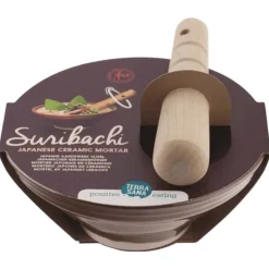 Terrasana Keukenhulpjes|Sushi Producten>Vijzel & Stamper (Suribachi) - 1st