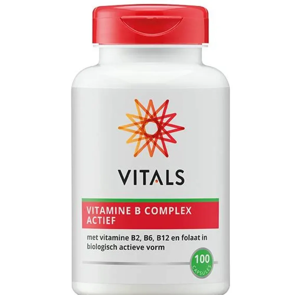 Vitals Immuunsysteem|Energie>Vitamine B Complex Actief 100 capsules