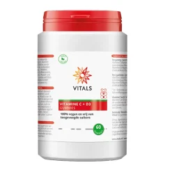 Vitals Immuunsysteem|Botten & Gewrichten>Vitamine C + D3 - 60 gummies