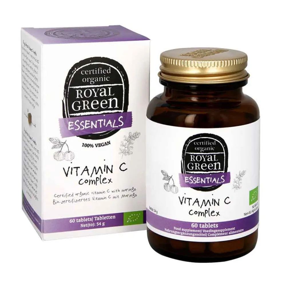 Royal Green Botten & Gewrichten|Weerstand>Vitamine C complex BIO - 60 tabs