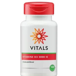 Vitals Immuunsysteem|Botten & Gewrichten>Vitamine D3 3000 i.e. 100 capsules