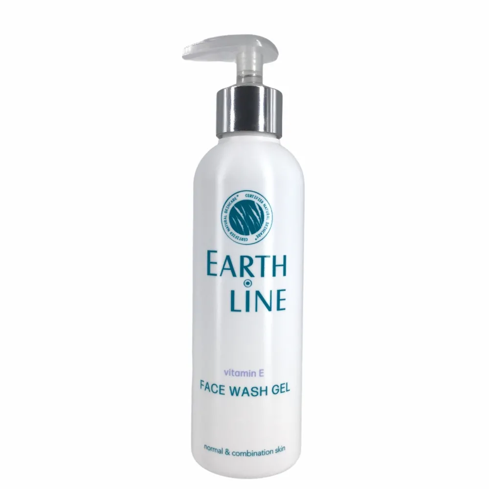 Earth Line Reiniging>Vitamine E Gezichtswasgel 200ml