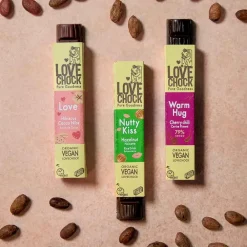 Lovechock Chocolade|Snacks>WARM HUG - Cherry Chili - 40 g - BIO