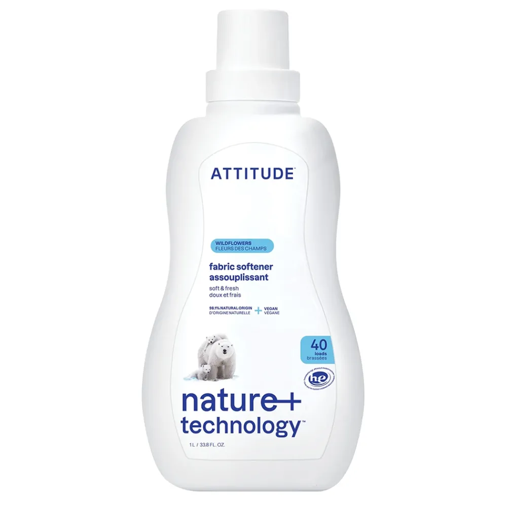 ATTITUDE Wasmachine En Vaatwasser>Wasverzachter - 40 beurten - Wildflowers - 1L