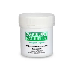 NatuurlijkNatuurlijk Rijsmiddelen>Wijnsteenbakpoeder Klassiek - 80g - BIO