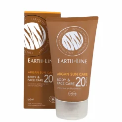 Earth Line Zonnebrand>Zonnebrand Argan SPF 20 - 150ml - BIO