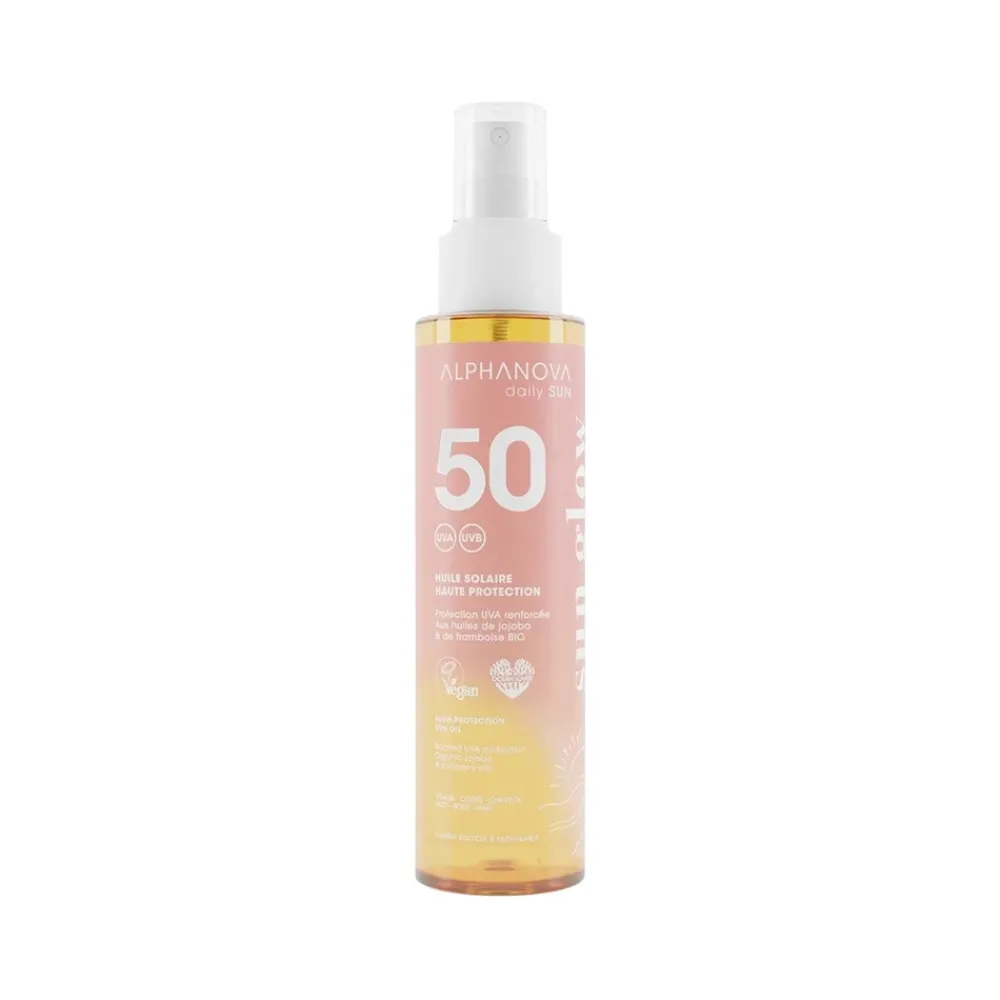 Alphanova Zonnebrand>Zonnebrandolie SPF50 - 125ml