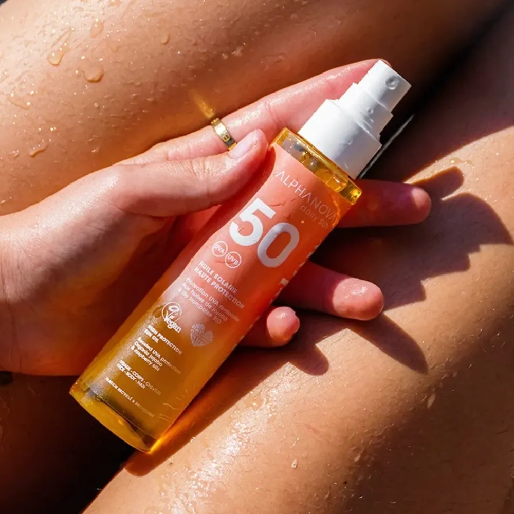 Alphanova Zonnebrand>Zonnebrandolie SPF50 - 125ml