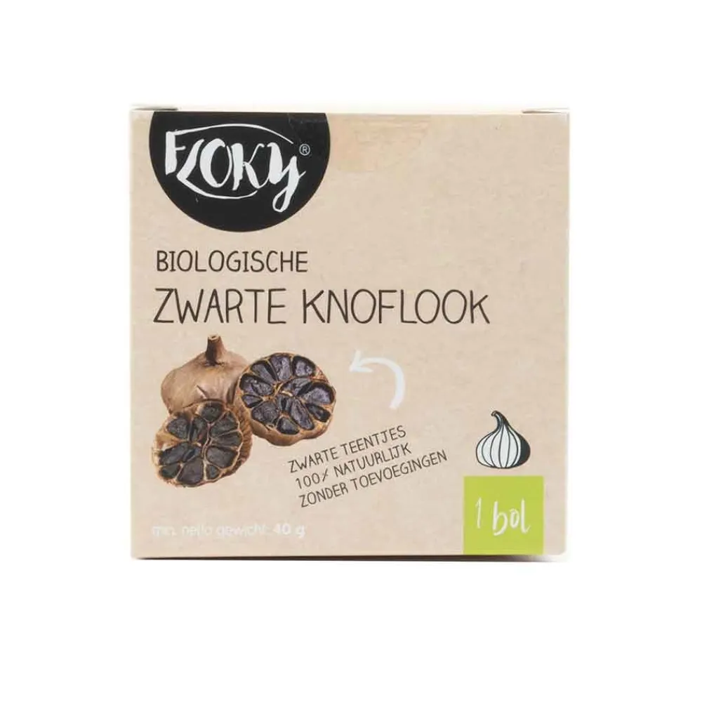 Floky Weerstand|Zwarte Knoflook>Zwarte Knoflook - 1 Bol - BIO